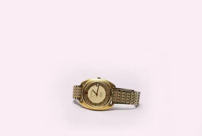 Gold watch