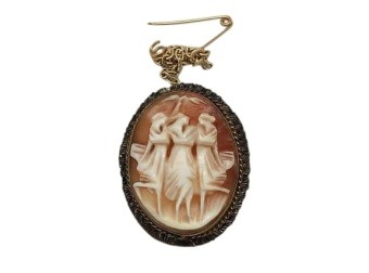 Cameo Brooches