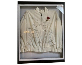 Signed England Rugby Shirt