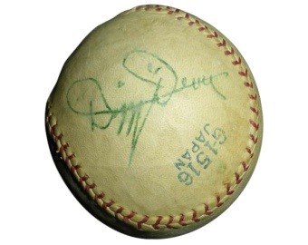 Dizzy Dean Signed Cardinals Baseball