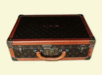 Vintage Louis Vuitton luggage in Somerset sale - Antique Collecting