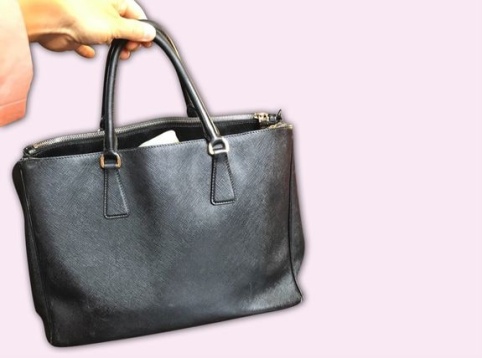 Vintage Prada Doctor Leather Bag Deerskin Shoulder Satchel Handbag | eBay