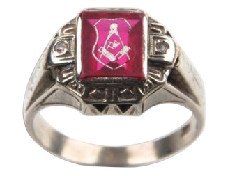 Old on sale masonic rings